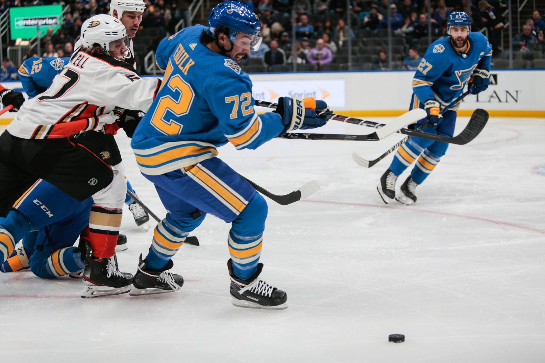 Blues take on Ducks on Nov. 16, 2019